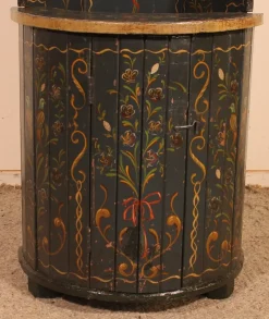 Pamono Austrian Children's Chair in Polychrome Wood, 1800s><noscript><img width=