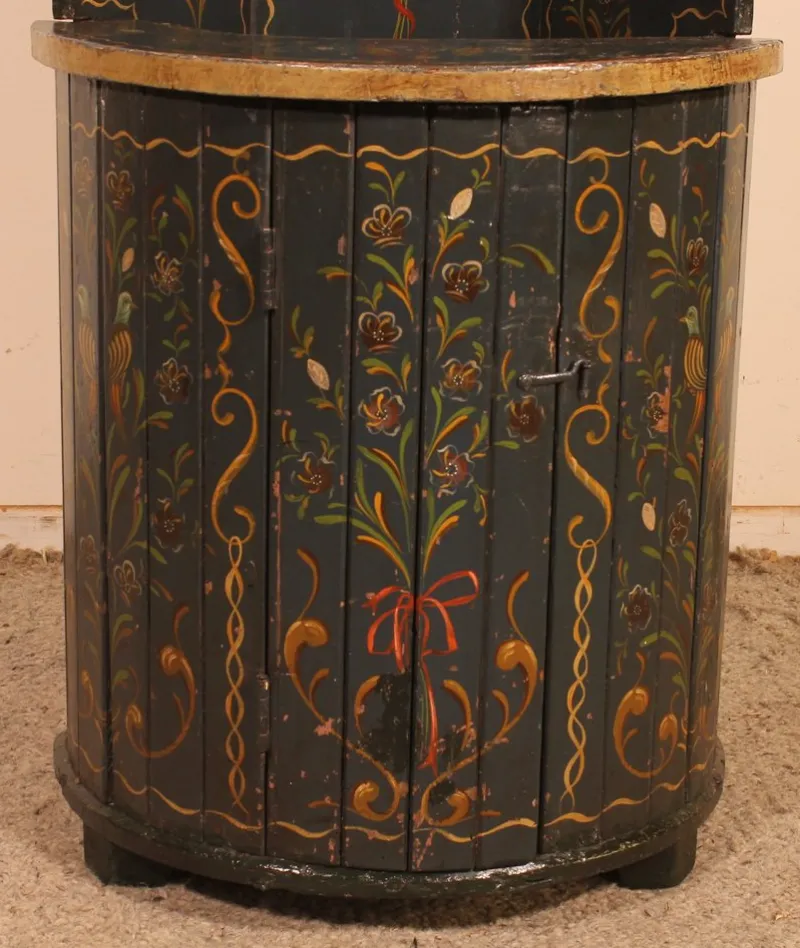 Pamono Austrian Children's Chair in Polychrome Wood, 1800s> Children's Chairs