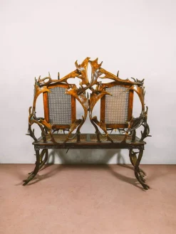 Best Pamono Austrian Inlaid Living Room Furniture, Set of 10