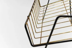 Pamono Austrian Metal Magazine Rack, 1950s><noscript><img width=