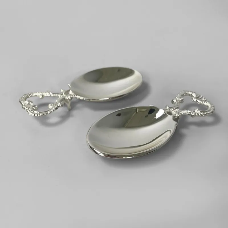 Clearance Pamono Austrian Silver-Plated Oyster Spoons by Solo, 1950s, Set of 6