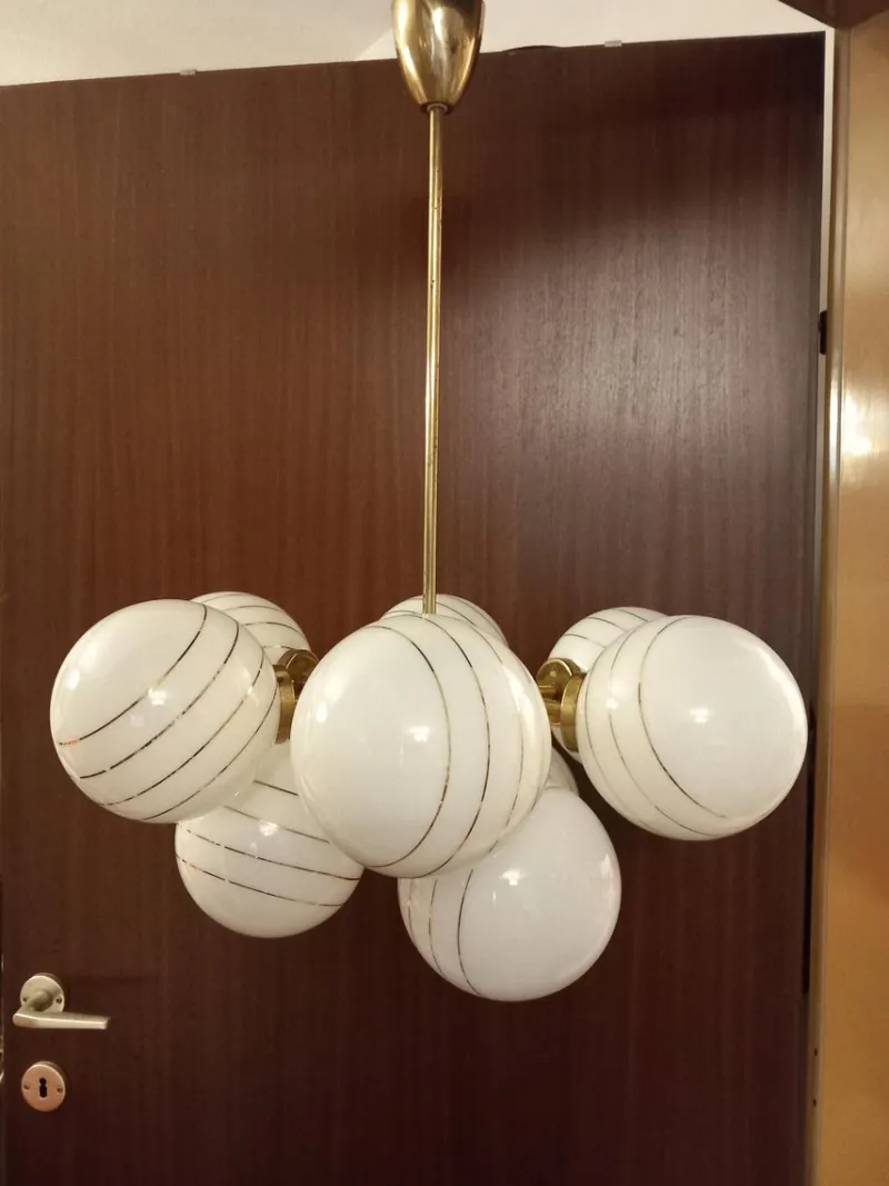 Online Pamono Austrian Space Age Chandelier, 1970s