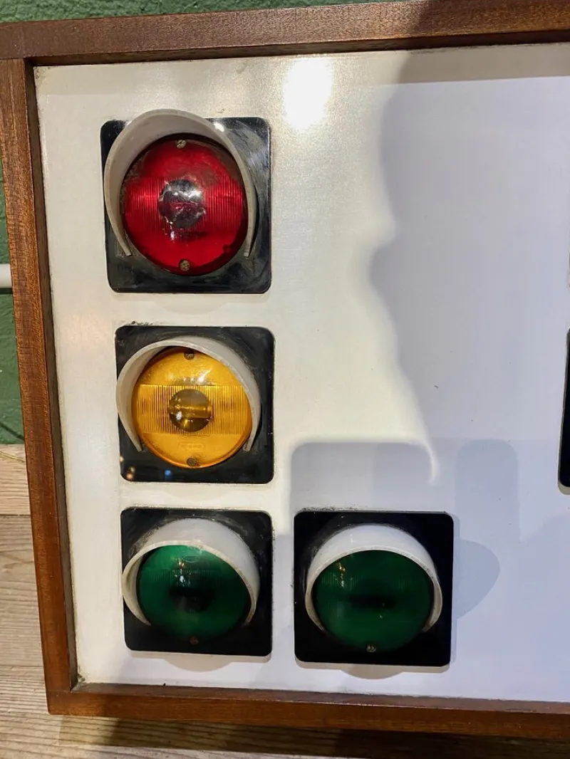 Discount Pamono Auto Score Traffic Lights Board, 1970s