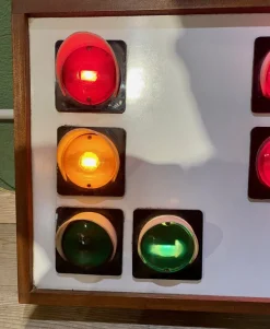 Discount Pamono Auto Score Traffic Lights Board, 1970s