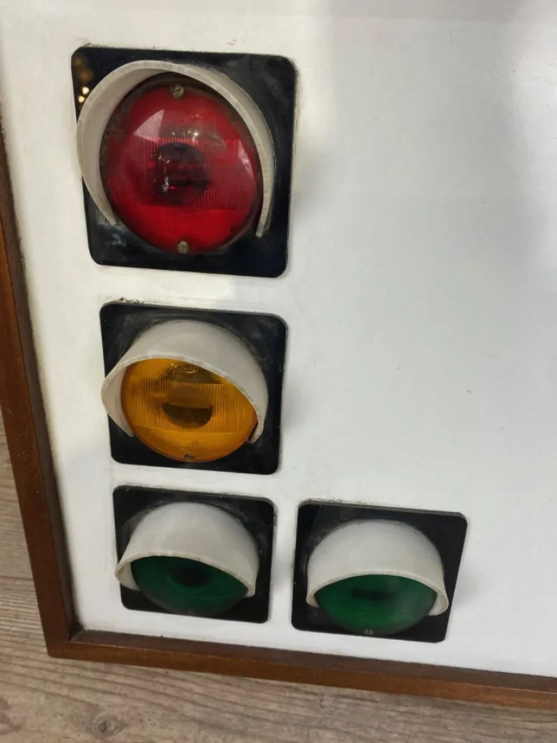 Discount Pamono Auto Score Traffic Lights Board, 1970s