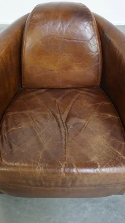 Outlet Pamono Aviator Armchair in Cowhide Leather