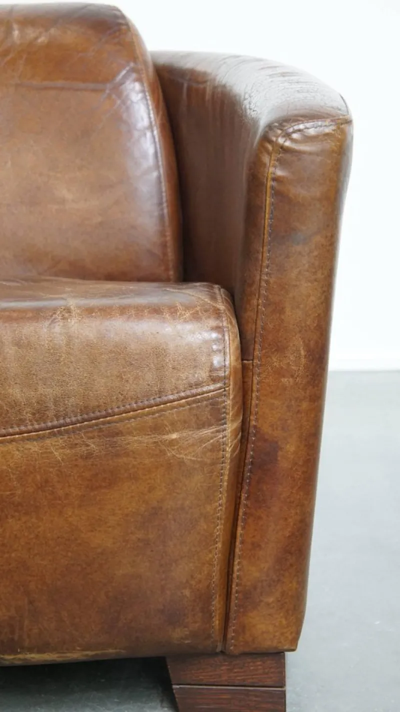 Outlet Pamono Aviator Armchair in Cowhide Leather
