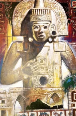 Sale Pamono Aztec Empire Poster by Joadoor, 1995