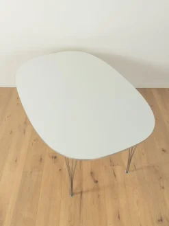 Outlet Pamono B612 Superellipse Dining Table by Piet Hein & Bruno Mathsson for Fritz Hansen, 1960s