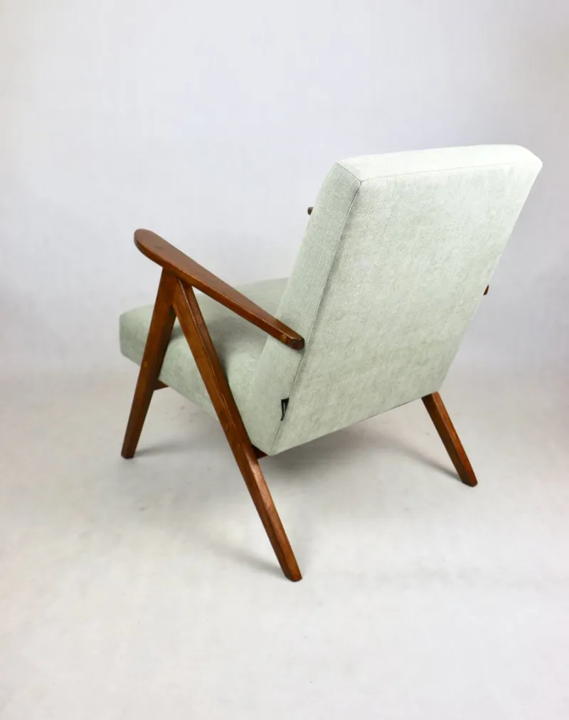 Pamono B-310 VAR Armchair Light Green, 1970s> Lounge Chairs & Armchairs