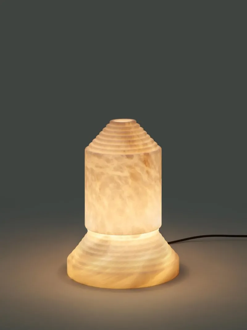 Pamono Babel Alabaster Table Lamp by Àngel Jové> Table Lamps