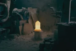 Pamono Babel Alabaster Table Lamp by Àngel Jové><noscript><img width=