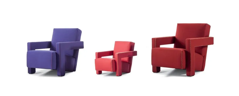 New Pamono Baby Utrech Armchair by Gerrit Thomas Rietveld for Cassina