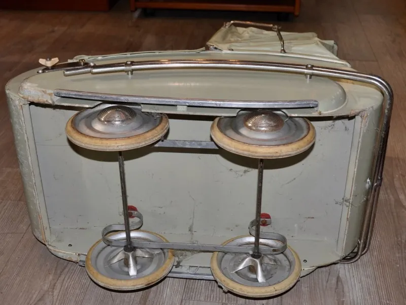 Pamono Baby's Stroller from Wisa-Gloria, 1930s> Children's Chairs
