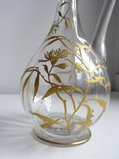 Pamono Baccarat Liqueur Set from Nancy, France, 1890s><noscript><img width=