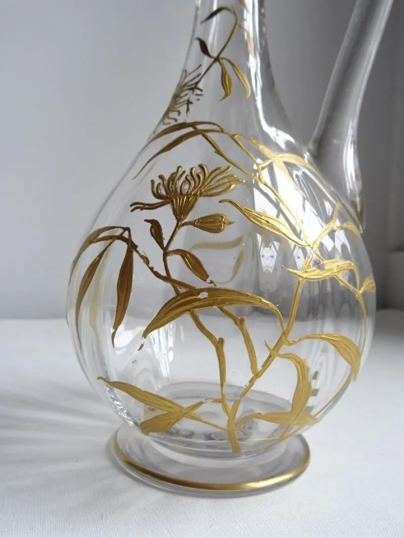 Pamono Baccarat Liqueur Set from Nancy, France, 1890s> Glassware