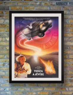 Pamono Back to the Future Original Vintage Movie Poster, Hungarian, 1987> Posters