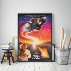 Pamono Back to the Future Original Vintage Movie Poster, Hungarian, 1987><noscript><img width=