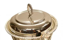 Discount Pamono Bain Marie Plated Silver Plate Lazy Susan Hot Food Server