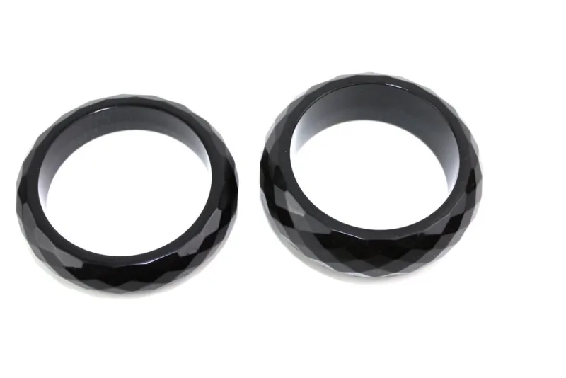 Hot Pamono Bakelite Bangles, 1940s, Set of 2