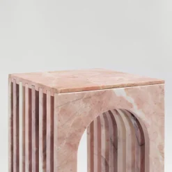Pamono Balance Pink Marble Side Table from Kiwano Concept><noscript><img width=
