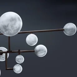 Best Pamono Balanced Planets Chandelier by Ludovic Clément Darmont