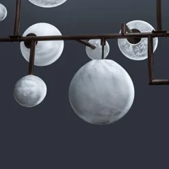Best Pamono Balanced Planets Chandelier by Ludovic Clément Darmont