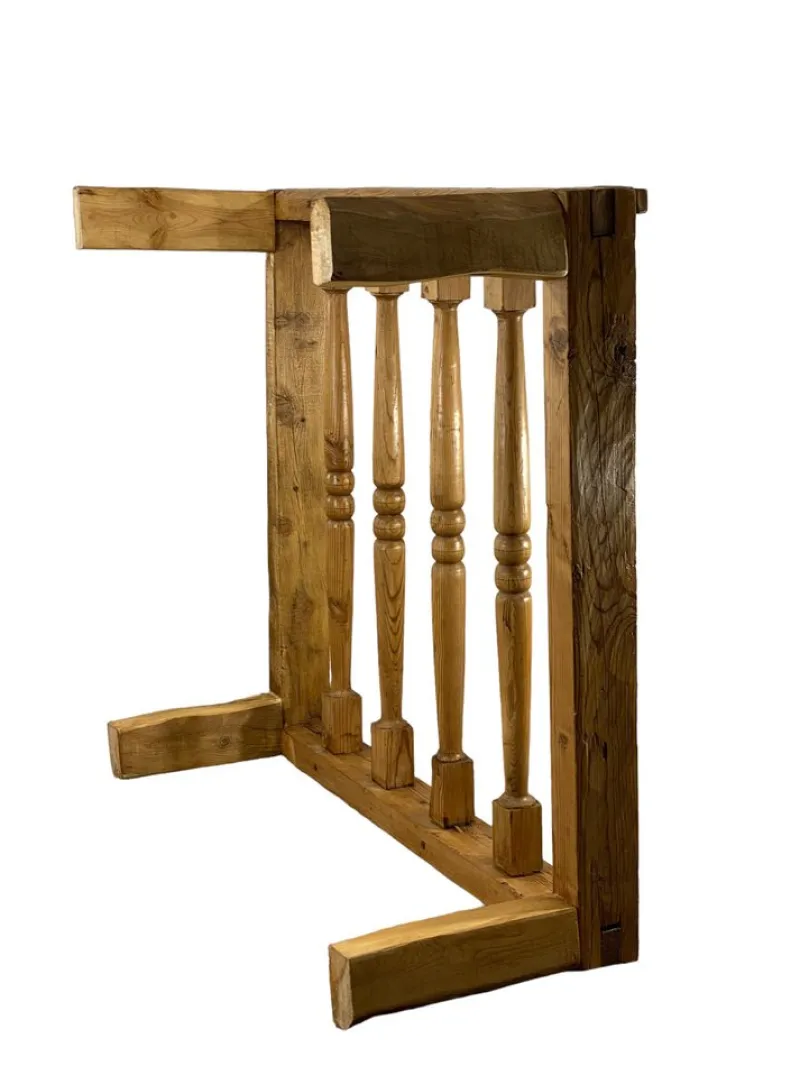 Pamono Balcony or Turned Wooden Railing> Architectural Elements