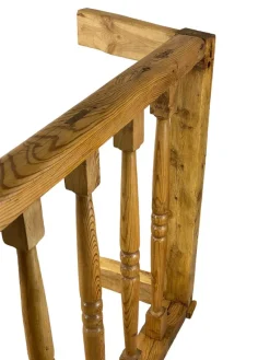Pamono Balcony or Turned Wooden Railing><noscript><img width=