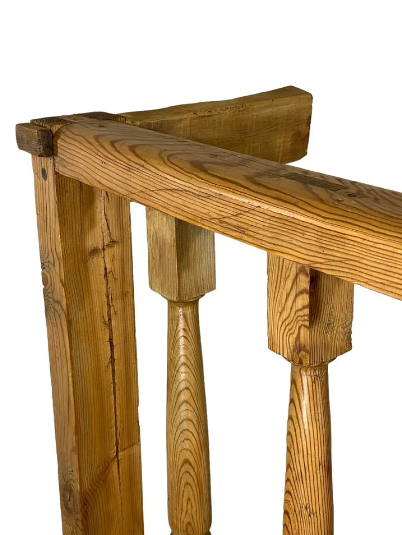 Pamono Balcony or Turned Wooden Railing> Architectural Elements