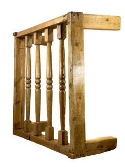 Pamono Balcony or Turned Wooden Railing><noscript><img width=