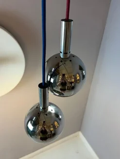 Clearance Pamono Ball Lamp in Chrome from Sölken