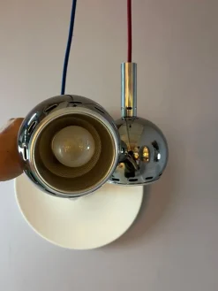 Clearance Pamono Ball Lamp in Chrome from Sölken