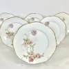 Pamono Baltimore Rose Dinner Plates from Haviland Limoges, 1888, Set of 6> Dinner Plates & Bowls