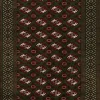 Pamono Baluch Rug in Red and Green Patterns from R&K Principal Jahanshah Nazmiyal> Carpets & Textiles|Carpets & Textiles