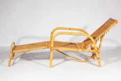 Sale Pamono Bamboo & Rattan Easy Chair, Italy, 1960s