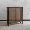 Pamono Bamboo and Vienna Straw Radiator Cover with Leather Binding> Architectural Elements