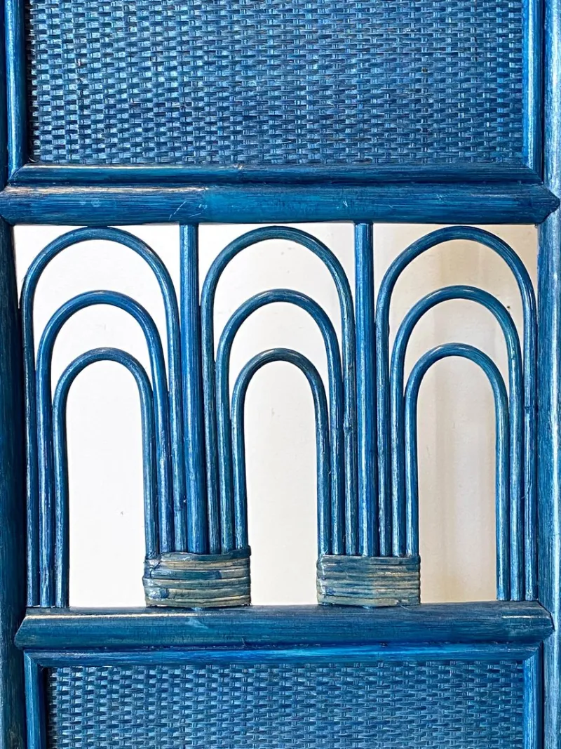 Pamono Bamboo and Wicker Room Divider, 1980s> Room Dividers & Screens