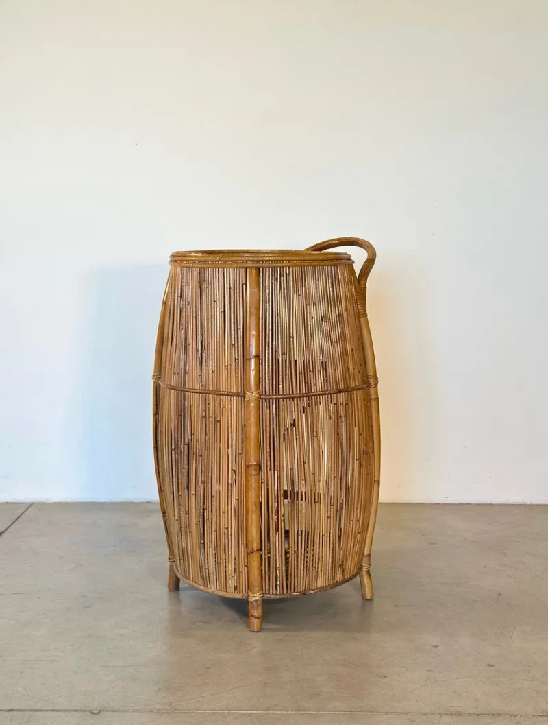 Pamono Bamboo Bar Cabinet, 1970s> Cabinets & Wardrobes