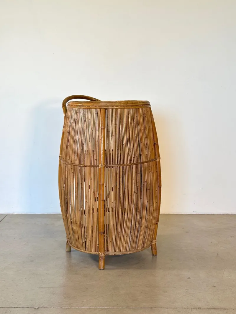 Pamono Bamboo Bar Cabinet, 1970s> Cabinets & Wardrobes