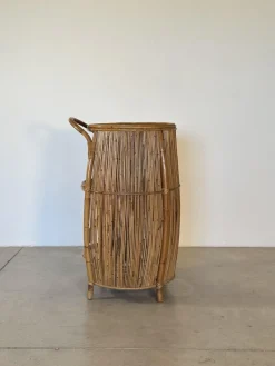 Pamono Bamboo Bar Cabinet, 1970s><noscript><img width=