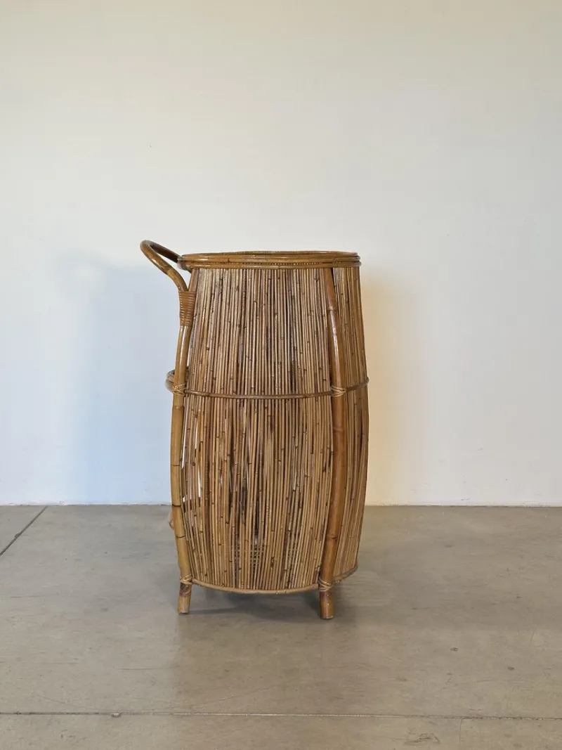 Pamono Bamboo Bar Cabinet, 1970s> Cabinets & Wardrobes