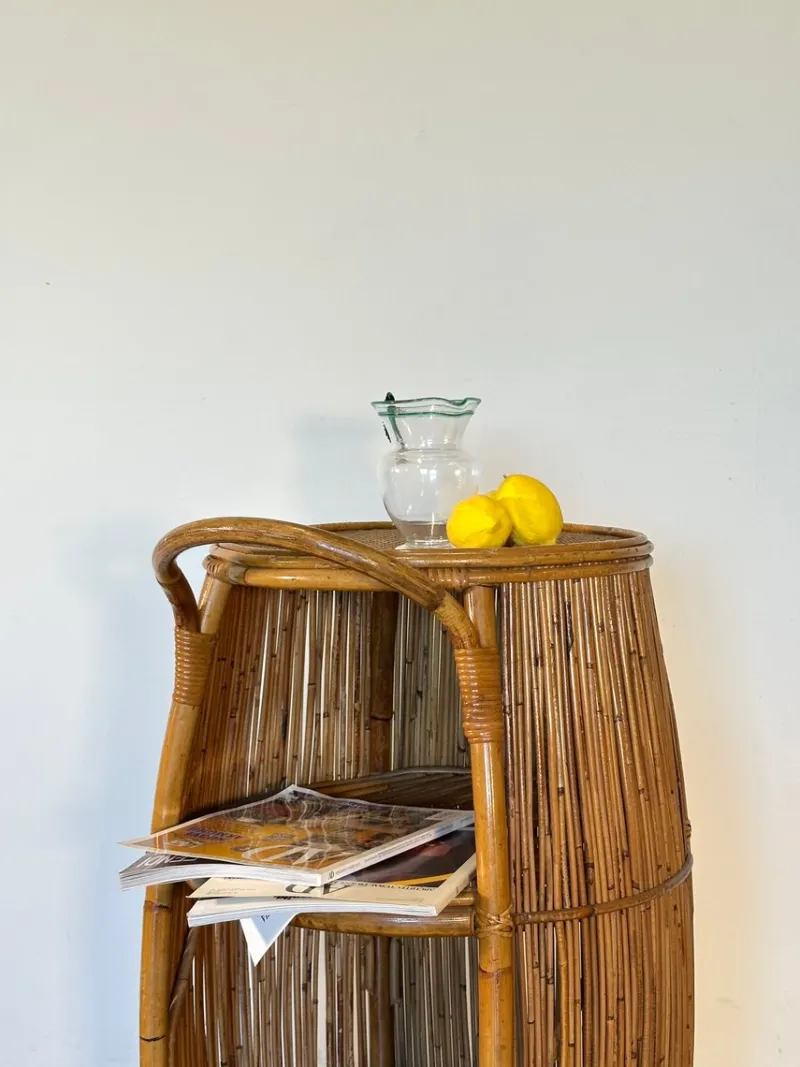 Pamono Bamboo Bar Cabinet, 1970s> Cabinets & Wardrobes