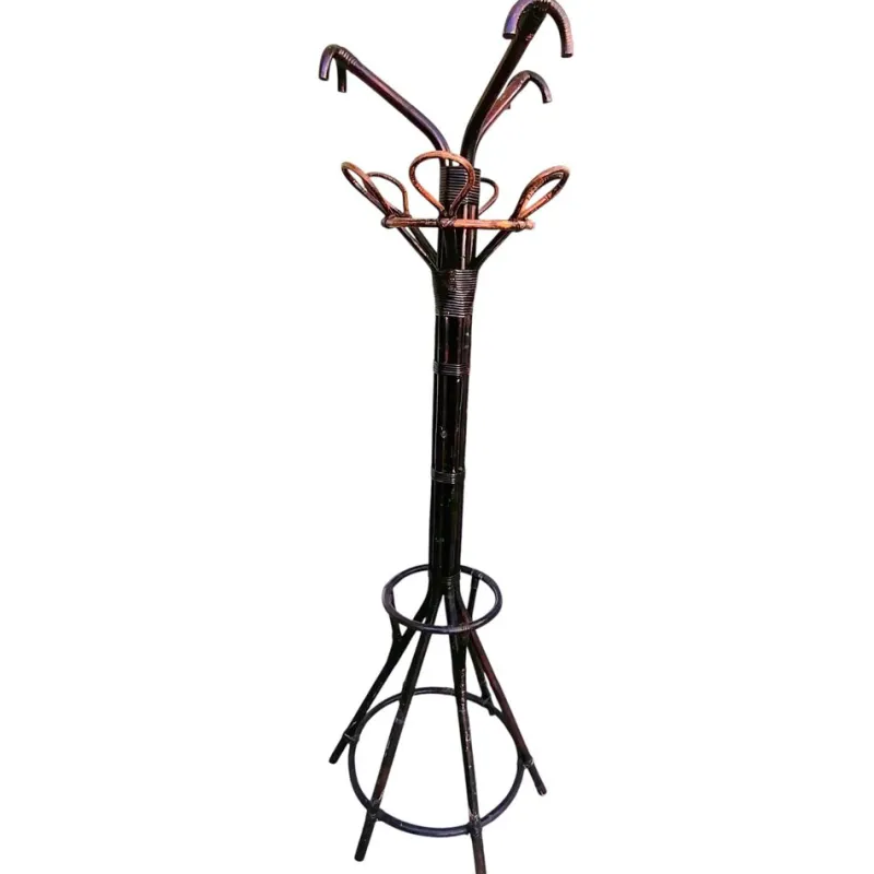 Hot Pamono Bamboo Coat Stand, 1970s