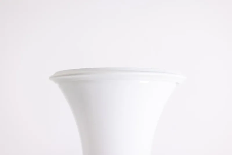 Outlet Pamono Bamboo Floor Lamp in White Opal Glass by Enrico Tronconi, 1970s