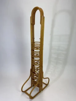 Pamono Bamboo Flower Stand, 1940s> Planters And Jardiniere