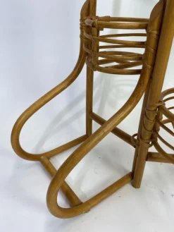 Pamono Bamboo Flower Stand, 1940s><noscript><img width=