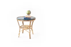 Discount Pamono Bamboo Garden Table with Patina, 1960s