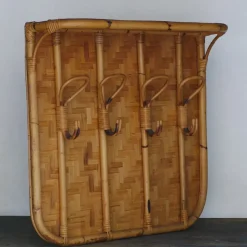 Pamono Bamboo Garment Rack by Franca Helg for Albini, 1960s> Racks, Hooks & Valets