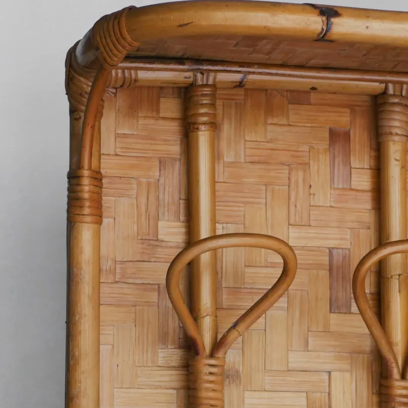 Pamono Bamboo Garment Rack by Franca Helg for Albini, 1960s> Racks, Hooks & Valets